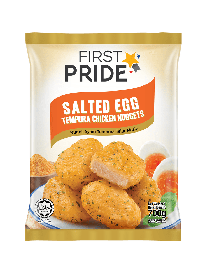 Salted Egg Tempura Chicken Nuggets