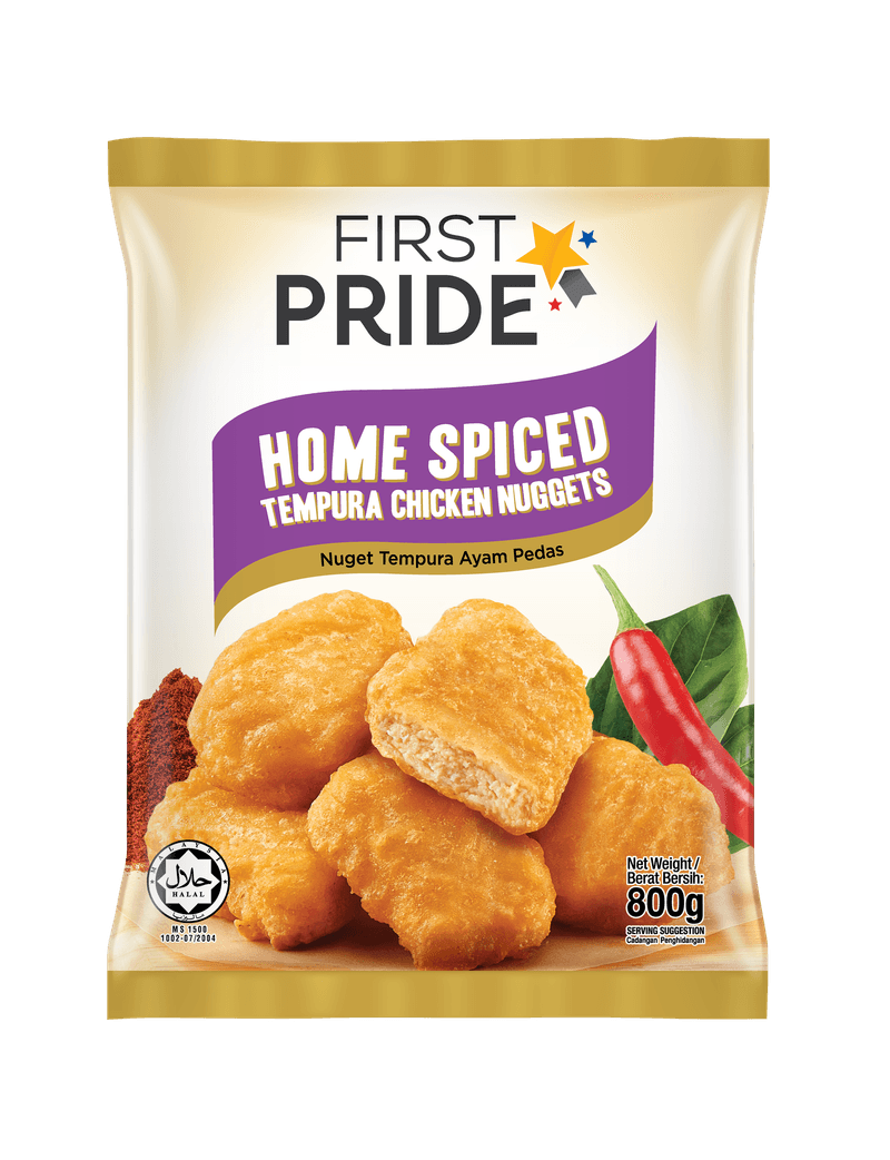 Home Spiced Tempura Chicken Nuggets