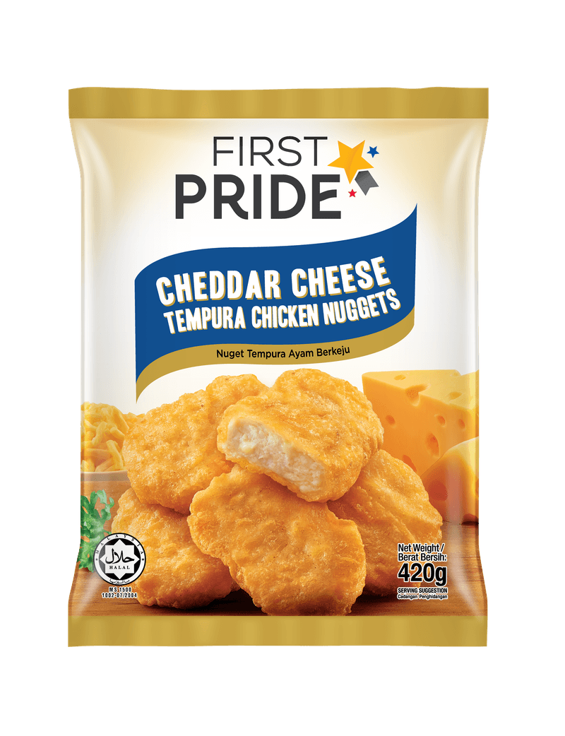 Cheddar Cheese Chicken Nuggets 